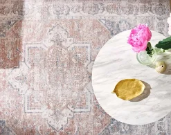 Galdar - tapis - orange - 200x300 cm - Lisa Design