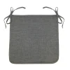 Galette de Chaise "Newton" 40x40cm Gris Anthracite