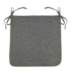 Galette de Chaise "Newton" 40x40cm Gris Anthracite