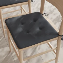 Galette de chaise Opp gris foncé L.38 x l.38cm
