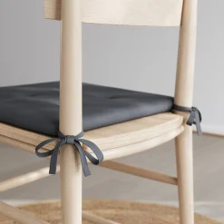Galette de chaise Opp gris foncé L.38 x l.38cm