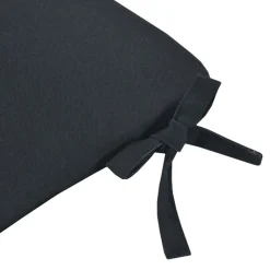 Galette de chaise Opp noir L.38 x l.38cm