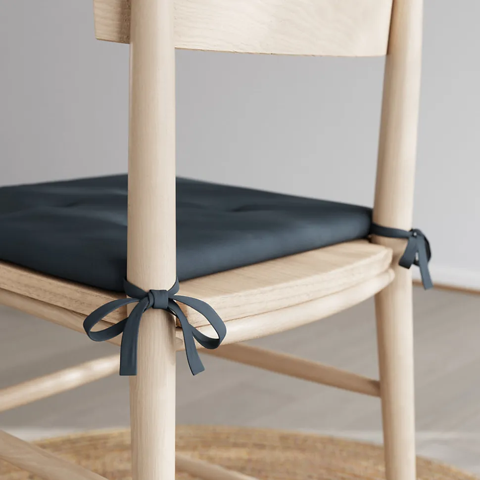 Galette de chaise Opp noir L.38 x l.38cm