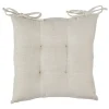 Galette de chaise rectangulaire CLEM - 38 x 38 cm