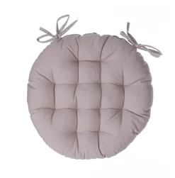 Galette de chaise ronde 38 cm Lin