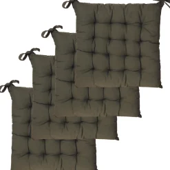 Galettes de Chaise Bicolores - set de 4 - 40x40cm - Confort et Élégance DYLREV