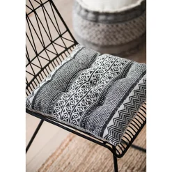 Gallette de chaise imprimé Africa L.40 x l.40 x ep.8cm Deco&co