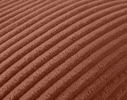 Garance - coussin - en velours côtelé - 40x40 cm - Lisa Design