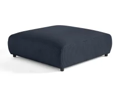 Garance - grand pouf modulable - en velours côtelé - Lisa Design
