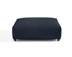 Garance - grand pouf modulable - en velours côtelé - Lisa Design