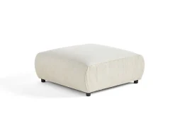 Garance - pouf modulable - en velours côtelé - Lisa Design