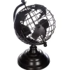 Globe - métal - noir - H28 cm - Atmosphera