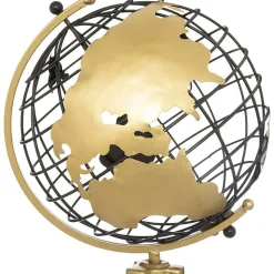 Globe Ramon - métal - noir - H70 cm - Atmosphera