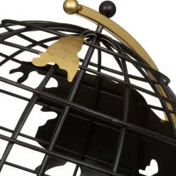 Globe Ramon - métal - noir - H70 cm - Atmosphera