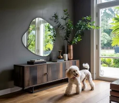 Grand Miroir Irrégulier Tulup 77x77 cm Forme Tache