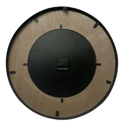 Grande Horloge Murale Blanche Bleue Mdf Metal pour Cuisine Salon