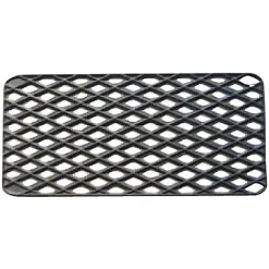 Grille paillasson extérieur en caoutchouc L.60 x l.40 cm