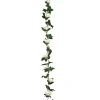 Guirlande de roses artificielle Naki blanc H230cm - Atmosphera