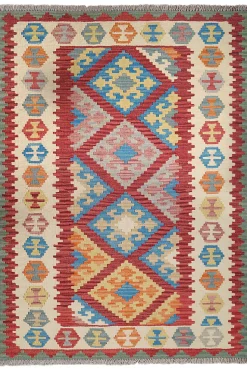 Handmade Kelim Gashgai 177 x 127 cm - 100% Virgin Wool