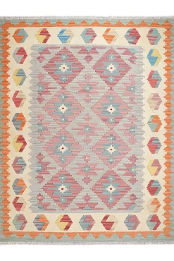 Handmade Kelim Gashgai 192 x 153 cm - 100% Virgin Wool