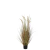 Herbe panache dogtail artificiel en pot vert ø35 x h.92 cm