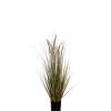 Herbe panache dogtail vert artificiel en pot ø45 x h.120 cm