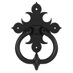 Heurtoir de porte extérieur GoodHome Kilhog noir H.170 mm x l.140 mm