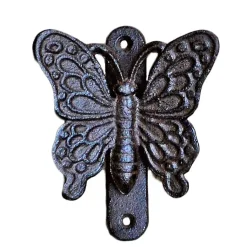 Heurtoir porte fonte Papillon 12x10x4cm