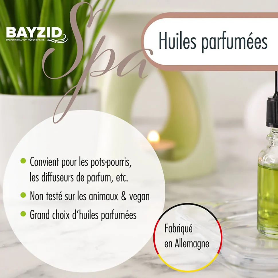 Höfer Chemie Set Parfumé 2 - Avec 4 Parfums : Vanille, Citron, Sapin, Pin