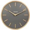 Horloge analogique Elegance diamètre 30cm - Gris - Orium