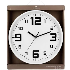Horloge Blanche Silence D30 - Atmosphera