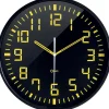 Horloge contraste silencieuse diamètre 30cm - Orium