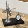 Horloge de bureau Hélice 19x10x18cm