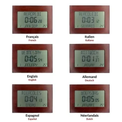 Horloge Digitale FISHTEC Easy reading