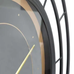 Horloge en métal Fashion dark 70x5.5 cm