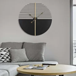 Horloge en métal Glam stick 60x4.5 cm