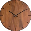 Horloge en noyer Dada Art Ø40 x ep.4,5 cm