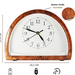 Horloge FISHTEC Light touch à poser