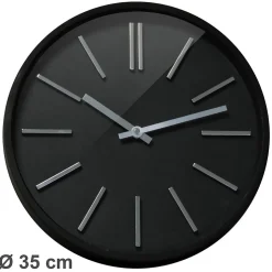 Horloge Goma silencieuse diamètre 35cm - Orium