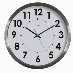 Horloge Inox Stan diamètre 45cm - Orium