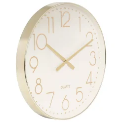 Horloge Laure lin D50,8cm - Atmosphera
