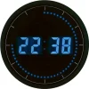 Horloge LED - Bleue - 30cm - Orium