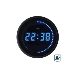 Horloge LED - Bleue - 30cm - Orium