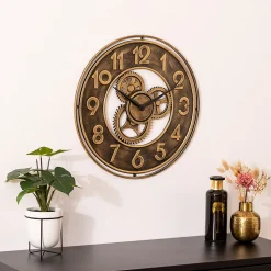 Horloge mécanique Jacob D48cm or - Atmosphera