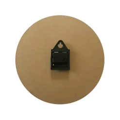 Horloge Murale avev Carte Du Monde Mdf Brun Gris Style Rétro pour Cuisine