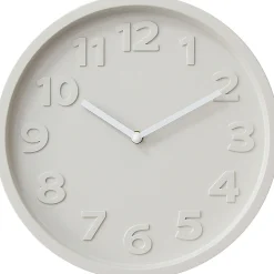 Horloge murale design beige ⌀30 x ep.4,5cm