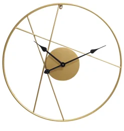 Horloge murale dorée ronde⌀60 cm Dada Art