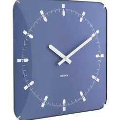 Horloge murale en métal Sucinto Dome Square