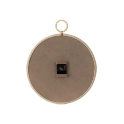 Horloge murale en rotin naturel 55.5x4.5x64 cm