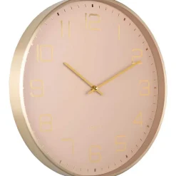 Horloge murale ronde Elegance Glow